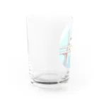 まめるりはことりの可愛いのぞき見セキセイインコちゃん【まめるりはことり】 Water Glass :left