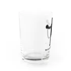 stereovisionの木人椿 Water Glass :left