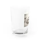 井上 いくらのSHIGOTO Fire -TANK- Water Glass :left