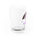 ʚ一ノ瀬 彩 公式 ストアɞの一ノ瀬彩ちびｷｬﾗ:LOGO付【ﾆｺｲｽﾞﾑ様Design】 Water Glass :left