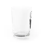 山形屋米店のムンクの叫び Water Glass :left