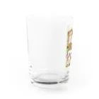 chimamusubiのフルオーダーイラスト商品見本 Water Glass :left