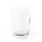 moguのくまちゃんとわんちゃん Water Glass :left