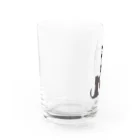 華月のDog beach Water Glass :left