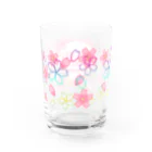 真珠星のさくら パンダ Water Glass :left