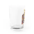 GreenLifezの猫の月見ちゃん Water Glass :left