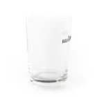 puikkoのタイ語「私は日本人です」（男）（黒） Water Glass :left