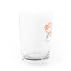 海来　漁師の嫁の海のアイテムのネコ飛び出し注意 Water Glass :left