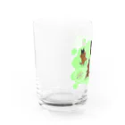 ツジイマコトのもちうま Water Glass :left