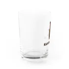 MrKShirtsのKabutomushi (カブトムシ) 色デザイン Water Glass :left