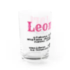 Leon Hartの装備屋さんのLeon Hartの呪文グラス Water Glass :left