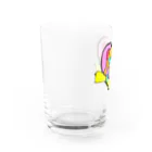 グレープオリジナルショップのハッピーちゃん Water Glass :left