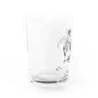 月が輝くこんな夜にのDragon Girl Water Glass :left