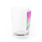 仏壇スイーツまさみの春風爆発 Water Glass :left