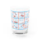 ごろごろにゃんすけのDAILY NYANSUKE Water Glass :left