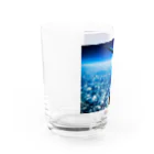 じっぷぁの写真のところの青の翼 Water Glass :left