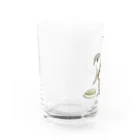 けちゃっぷごはんのお店のお魚ちょ〜だい Water Glass :left