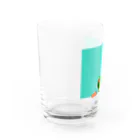 村田村のひょっこりアカメアマガエル Water Glass :left