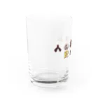 琥珀あびやの人の不幸は蜜の味 Water Glass :left