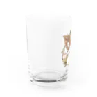 はしむすびのチンチラ：秋ののぞき穴 Water Glass :left