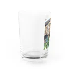 クリエイターズ・ショップのホルス福丸あさごはん Water Glass :left