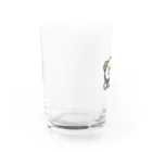 achaman•ﻌ•shopのあジャパンぐま Water Glass :left