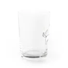 ウェスティのマオのボールで遊ぶマオくん Water Glass :left