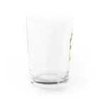 電球屋のもふ　ながいねこさん Water Glass :left