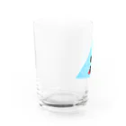 さんかく　キモノ女子のさんかく Water Glass :left