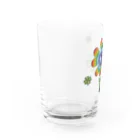 NANASHOPのレインボークローバー🌈 Water Glass :left