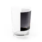 宗ノ介デザインの星空と富士山 Water Glass :left