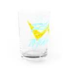 Ａ’ｚｗｏｒｋＳのROLLING THUNDER(英字＋１シリーズ) Water Glass :left