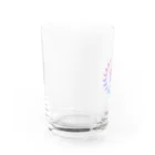 いろはにゃんこ堂の羽ねこさん(虹1) Water Glass :left