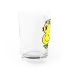 LalaHangeulのひよ子ちゃん　ハングルバージョン Water Glass :left