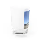 我欲無欲のビーチクリーンしてる海岸 Water Glass :left