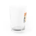 cのまるっとねこリンツ Water Glass :left