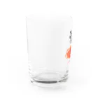 ふでこのゆるふでのもじゃもじゃくん Water Glass :left