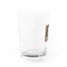 小島ふかせ画伯のボッタクリ商売の小島ふかせの幼少期です。 Water Glass :left