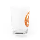 とことこ(パンの人)のプレッツェルベーグルさん Water Glass :left