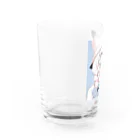 uekiのバケットハットとリボンのガール Water Glass :left