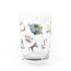 vagの猫と星座（全員集合） Water Glass :left