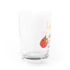 とねちっちの筋トレするリスくん Water Glass :left