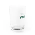 VEGE SHOPのVEGE SHOP 緑文字 Water Glass :left