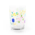 ishimorinacoの春の花とヤスミちゃん Water Glass :left