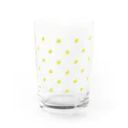 CHOSANAのドット よく見るとレモン Water Glass :left