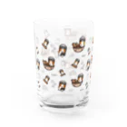 岐阜モルモット「モルマート」の♡パンとモルモット♡ Water Glass :left