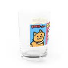 漫画「ぽやんと」ぽやっとしてきた父さんのグッズの漫画「ぽやんと」のキャラクターグッズ Water Glass :left