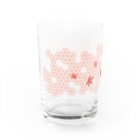 uzi_macchoの麻の葉-紅葉 Water Glass :left