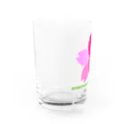 OTOKONOKOTOKYOJAPANのピンクのはなびら-PINKU NO HANABIRA- Water Glass :left