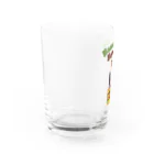 キッズモード某の噺家バーガー Water Glass :left